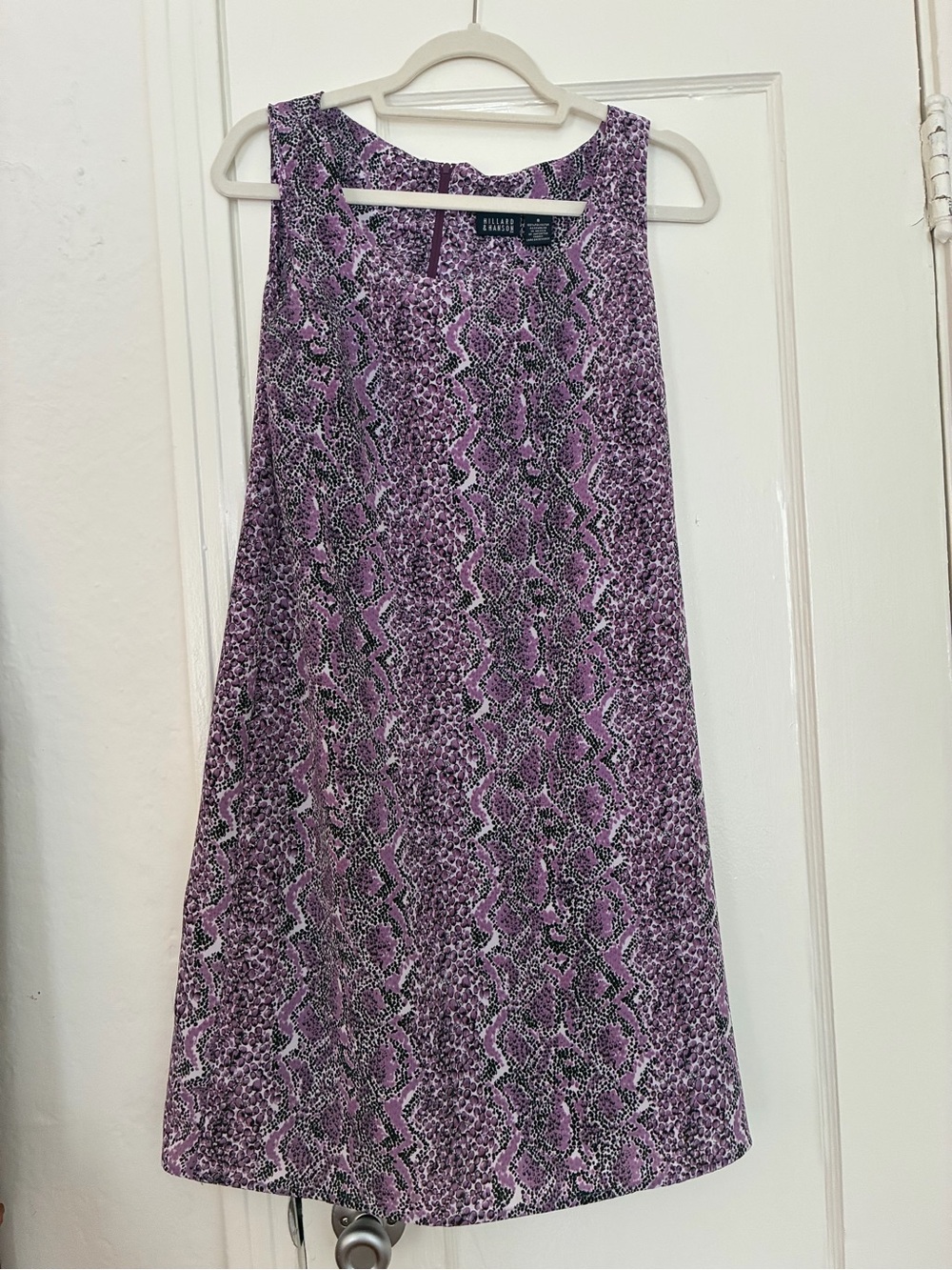 Y2K Purple Shift Dress
